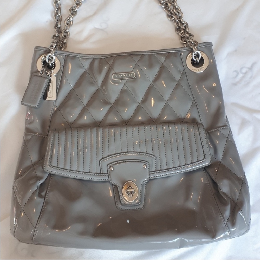 Coach Vintage Poppy Liquid Gloss Bag